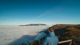 Aussichtspunkt am Pico Ruivo do Paul auf Madeira