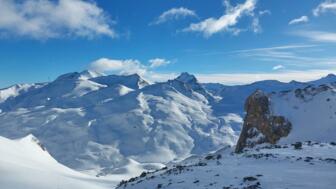 Aussicht rund um die Heidelberger Hütte Silvretta