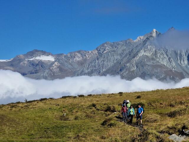 Wanderer im Virgental