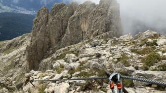 Klettersteig an der Rotwand