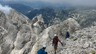 Klettersteiggeher Kesselkogel