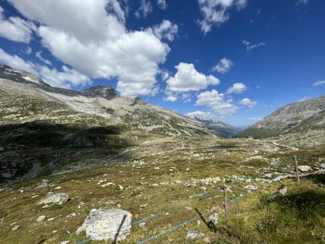 Wolkenspiel während Wanderprogramm in den Zillertaler Alpen