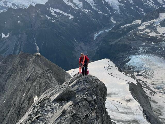 Mitteleggigrat und Schreckhorn