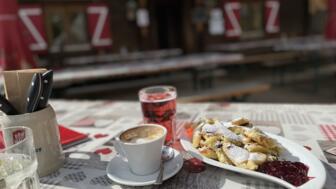 Pause auf der Valentinihütte