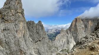 Felsformationen in den Dolomiten