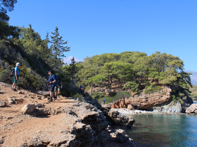 Wandergruppe Lykischer Weg Paradiesbucht