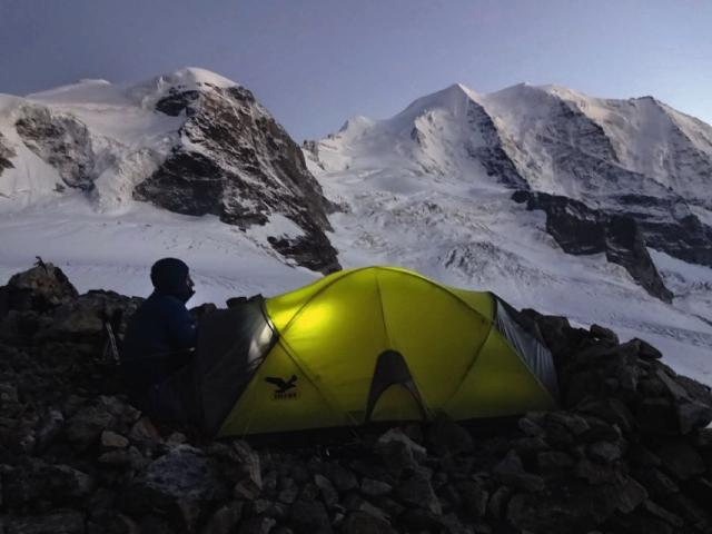 Alpen-Expedition Piz Palü, Bernina